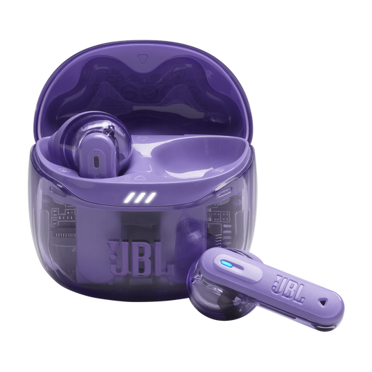 JBL Tune Flex 2 Ghost Edition - Ghost Mauve - True Wireless Noise Cancelling Earbuds - Hero