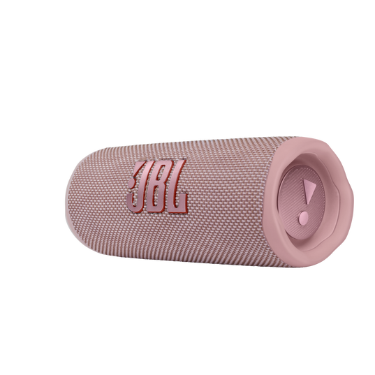 JBL Flip 6 - Pink - Portable Waterproof Speaker - Detailshot 1