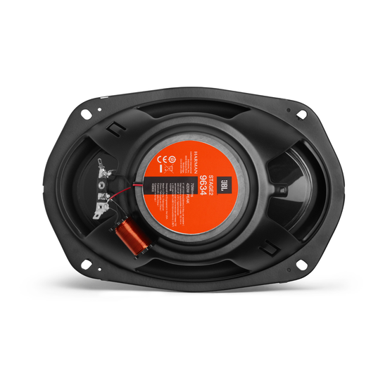 JBL Stage2 9634 - Black - 6" x9"(152mmx230mm)   Three Way  Car Speaker - Back