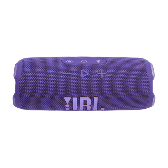 JBL Flip 7 - Purple - Portable waterproof and drop-proof  speaker - Top