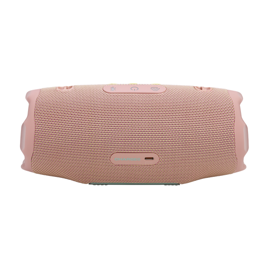JBL Charge 6 - Pink - Portable waterproof and drop-proof Bluetooth speaker - Back