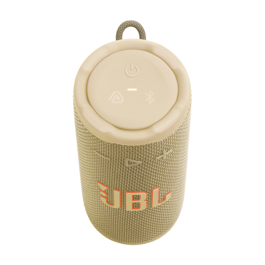 JBL Grip - Yellow - Compact Bluetooth speaker with bold JBL Pro Sound and ambient light - Top