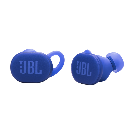 JBL Endurance Race 2 - Blue - Waterproof sports true wireless earbuds - Detailshot 1