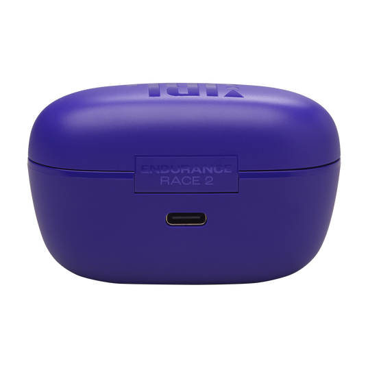 JBL Endurance Race 2 - Purple - Waterproof sports true wireless earbuds - Top