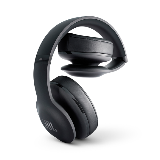 JBL®  Everest™ 700 - Black - Around-ear Wireless Headphones - Detailshot 1