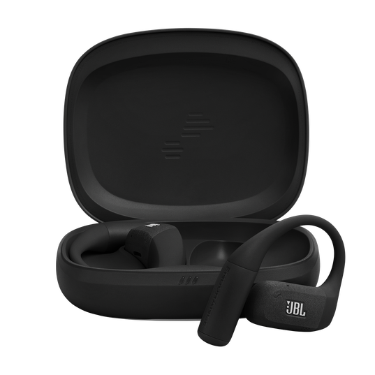 JBL Endurance Zone - Black / Grey - True Wireless open-ear sport headphones - Hero