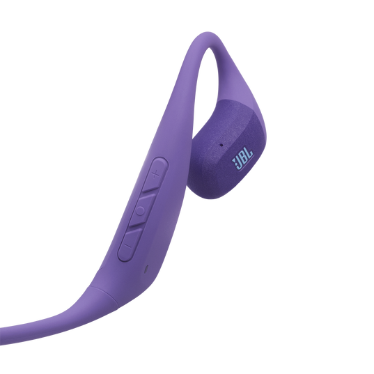 JBL Endurance Pace - Purple - Open-Ear Sport Headphones - Back