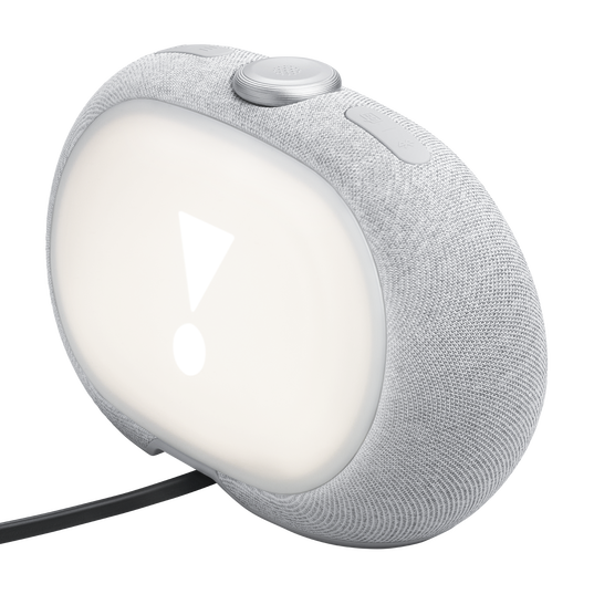 JBL Horizon 3 with FM - Grey - Bluetooth&reg; clock radio speaker with FM - Back