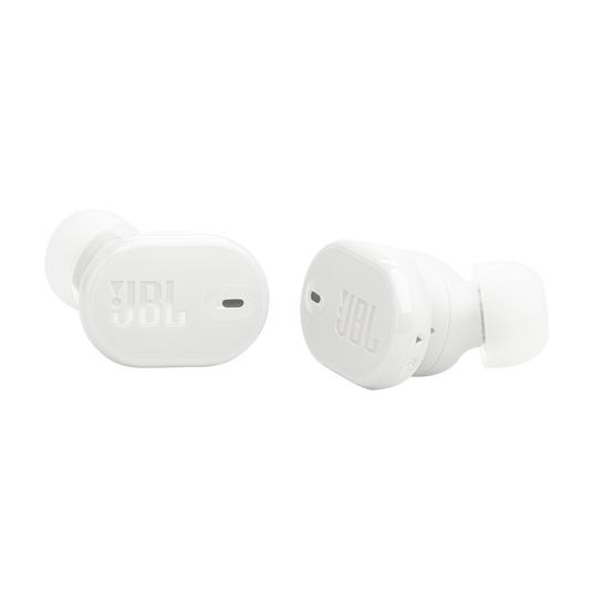JBL Tune Buds 2 - White - True Wireless Noise Cancelling Earbuds - Detailshot 3