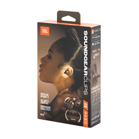 JBL Soundgear Clips - Copper - True wireless open-ear headphones - Detailshot 15