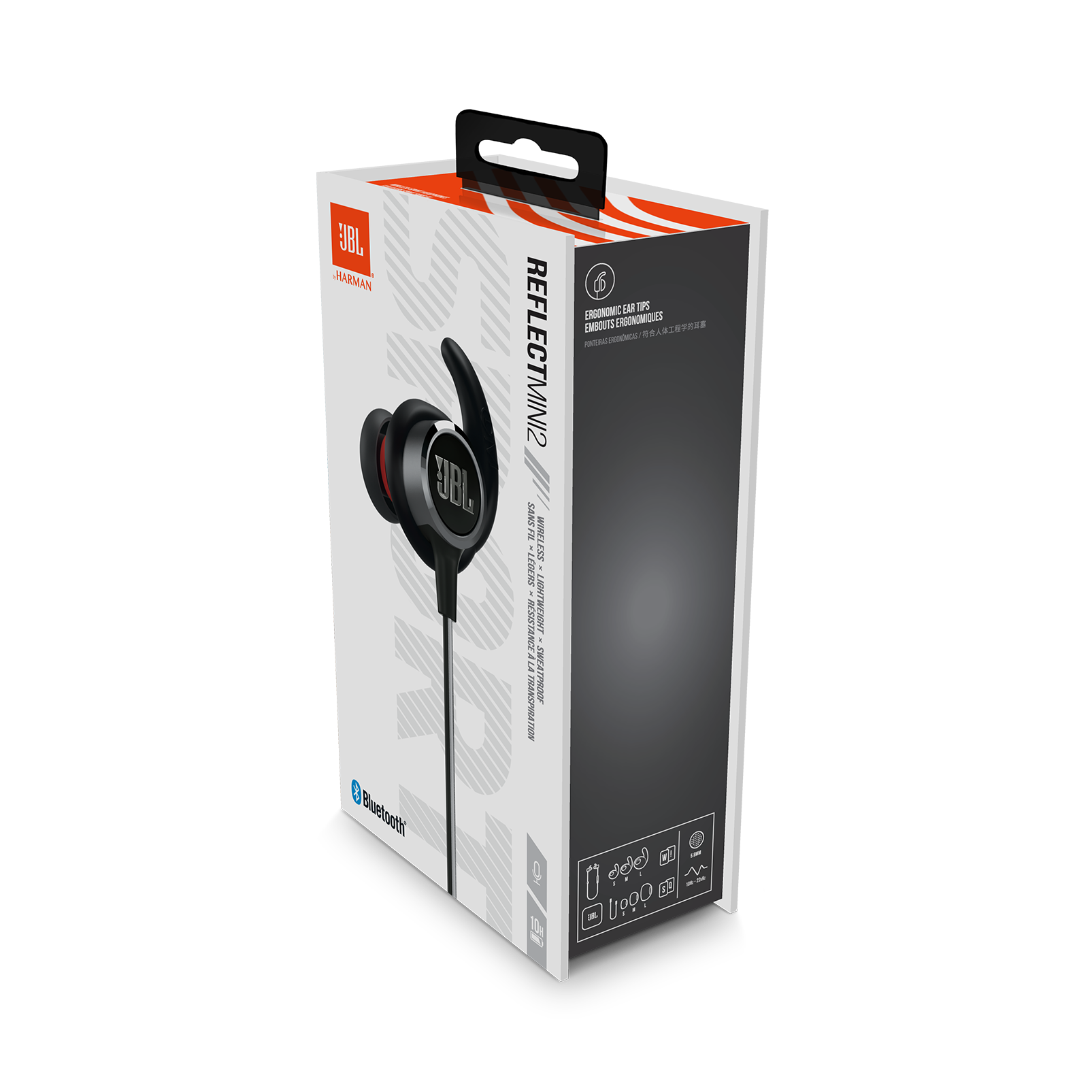 jbl reflect mini2 sport in ear bt black