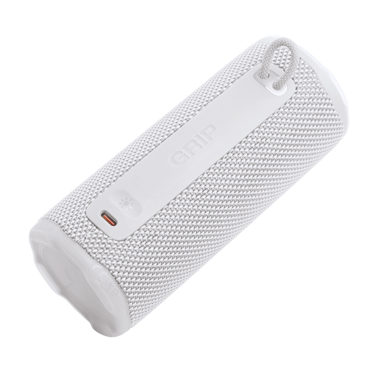 JBL Grip - White - Compact Bluetooth speaker with bold JBL Pro Sound and ambient light - Detailshot 2