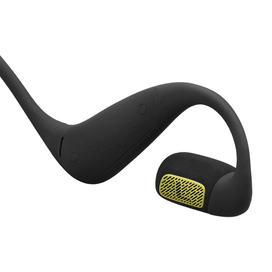 JBL Endurance Pace - Black / Lime - Open-Ear Sport Headphones - Left