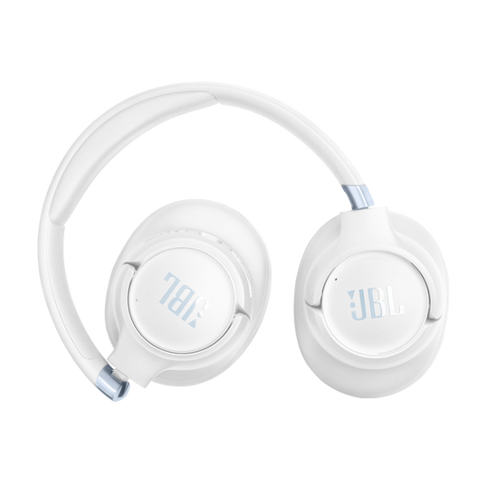 JBL Tune 780NC - White - Wireless over-ear Noise Cancelling headphones - Back