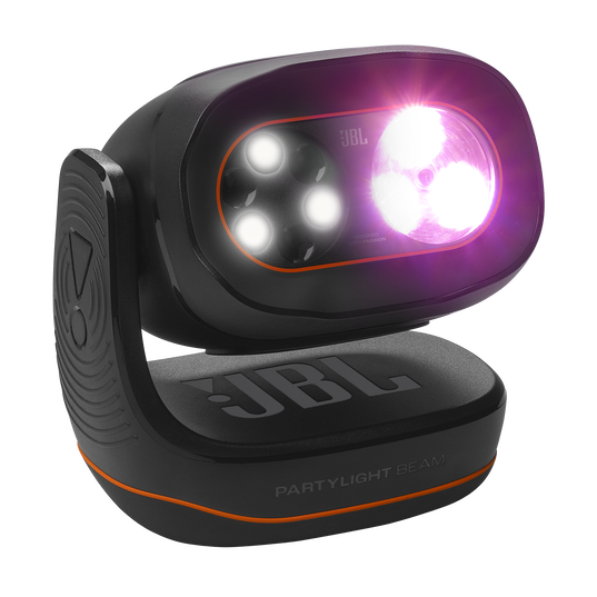 JBL PartyLight Beam - Black - Bluetooth projection party light - Hero
