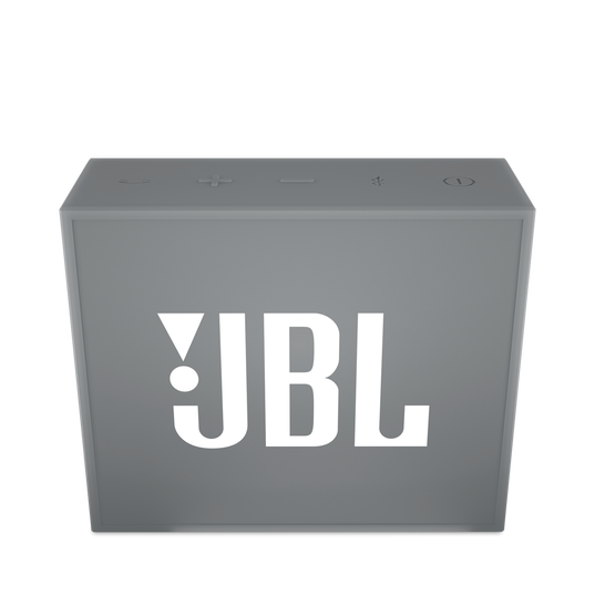 JBL Go - Grey - Full-featured, great-sounding, great-value portable speaker - Front