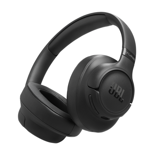 JBL Tune 780NC - Black - Wireless over-ear Noise Cancelling headphones - Hero