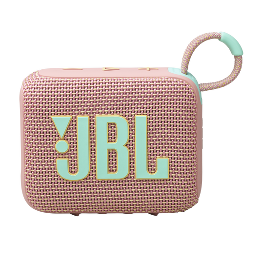 JBL Go 4 - Pink - Ultra-Portable Bluetooth Speaker - Front