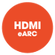 HDMI eARC 搭載 4K Dolby Vision Passthrough