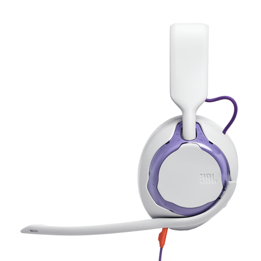 JBL Quantum 250 - White - Wired multiplatform gaming headset - Right
