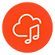 Music streaming services via built-in Wi-Fi