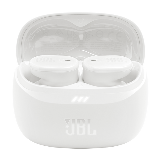 JBL Tune Buds 2 - White - True Wireless Noise Cancelling Earbuds - Top