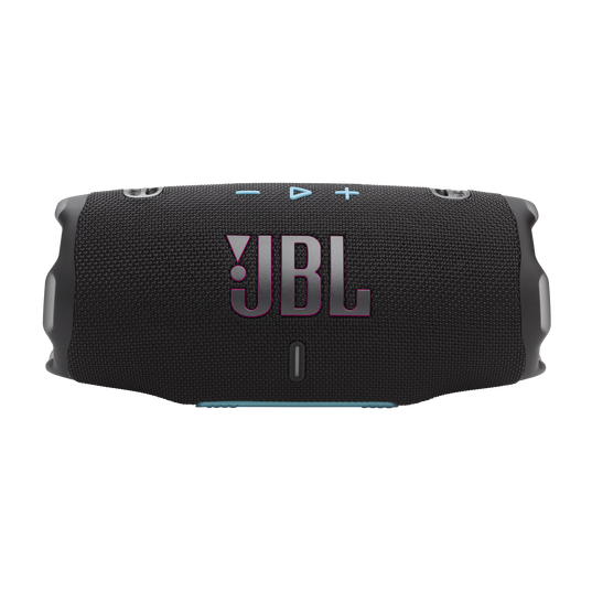 JBL Charge 6 - Black and Orange - Portable waterproof and drop-proof Bluetooth speaker - Front
