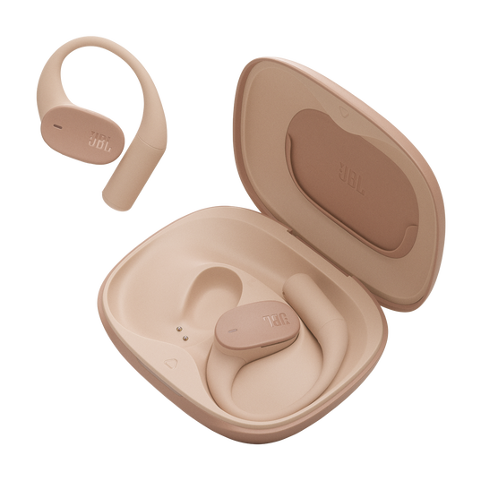 JBL Sense Lite - Beige - True Wireless Open-ear Headphones - Detailshot 1