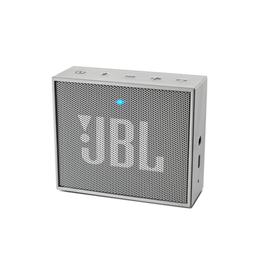JBL Go - Grey - Full-featured, great-sounding, great-value portable speaker - Hero