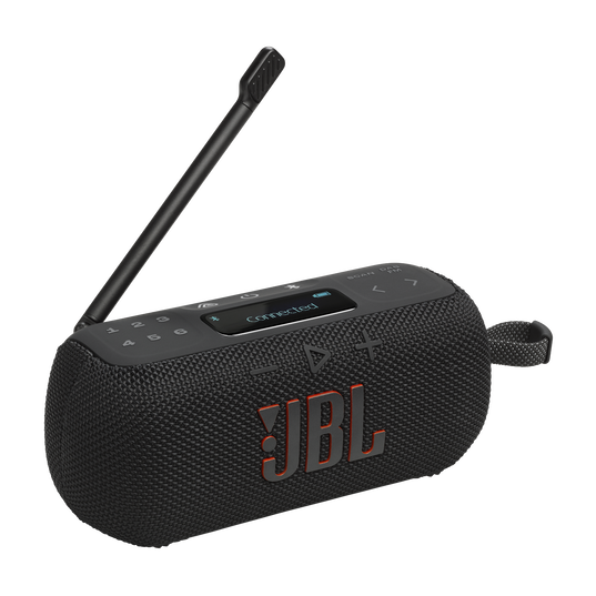 JBL Tuner 3 - Black - Portable DAB/DAB+/FM radio with Bluetooth - Hero