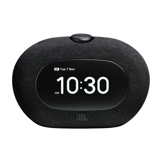 JBL Horizon 3 - Black - Bluetooth&reg; clock radio speaker with DAB/DAB+/FM - Front