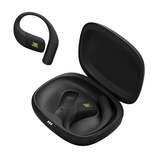 JBL Endurance Zone - Black / Lime - True Wireless open-ear sport headphones - Detailshot 2