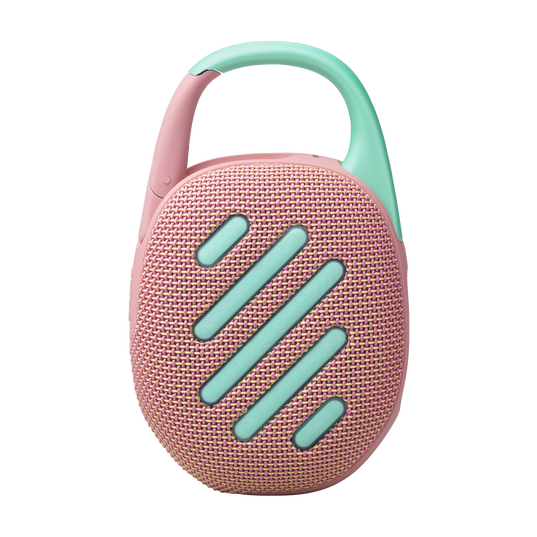 JBL Clip 5 - Pink - Ultra-portable waterproof speaker - Back