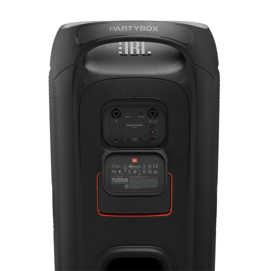 JBL PartyBox 720 - Black - Loudest battery-powered JBL party speaker with superior JBL Pro Sound and a futuristic lightshow - Detailshot 1