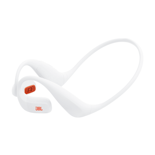 JBL Endurance Pace - White - Open-Ear Sport Headphones - Right