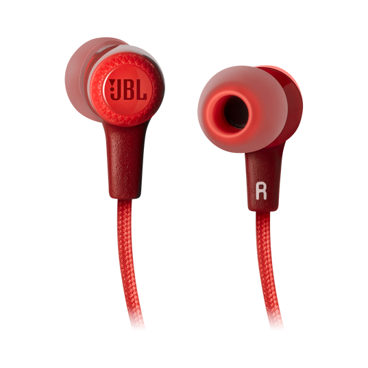 E25BT - Red - Wireless in-ear headphones - Detailshot 1