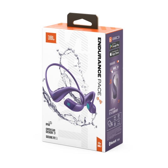 JBL Endurance Pace - Purple - Open-Ear Sport Headphones - Detailshot 15