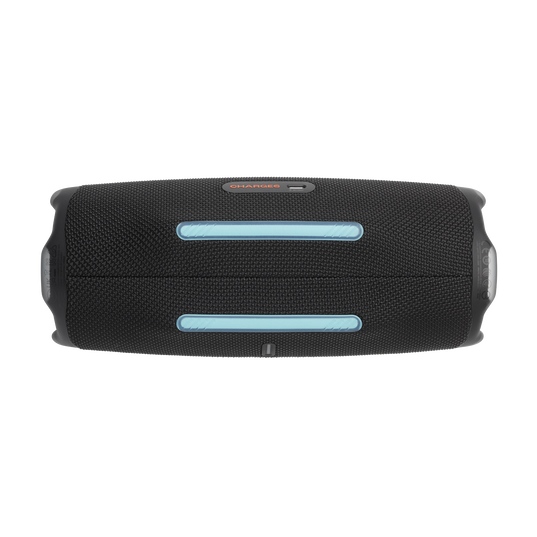 JBL Charge 6 - Black and Orange - Portable waterproof and drop-proof Bluetooth speaker - Bottom