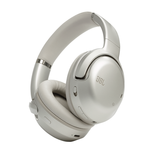 JBL Tour One M2 - Sand - Wireless over-ear Noise Cancelling headphones - Hero