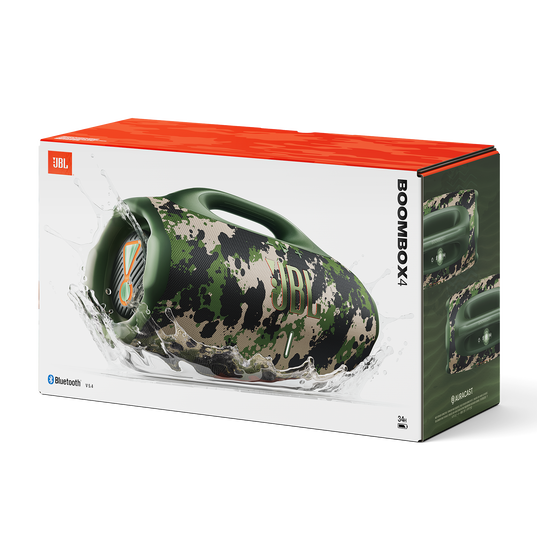 JBL Boombox 4 - Squad - Most powerful JBL portable waterproof speaker with massive JBL Pro Sound - Detailshot 3