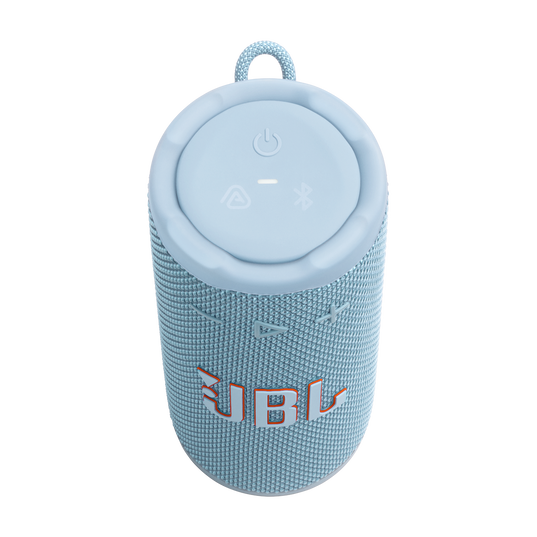 JBL Grip - Turquoise - Compact Bluetooth speaker with bold JBL Pro Sound and ambient light - Top