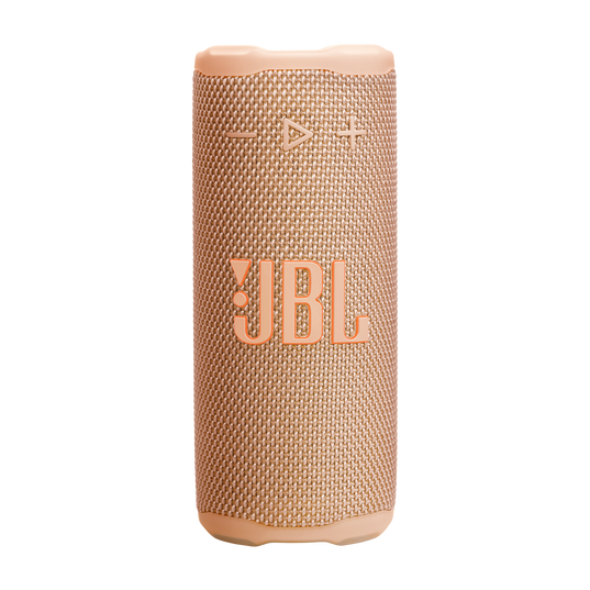 JBL Grip - Orange - Compact Bluetooth speaker with bold JBL Pro Sound and ambient light - Hero