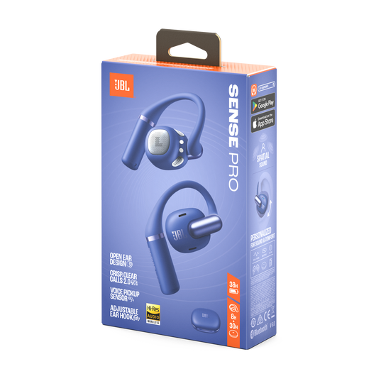 JBL Sense Pro - Blue - True wireless open-ear headphones - Detailshot 15