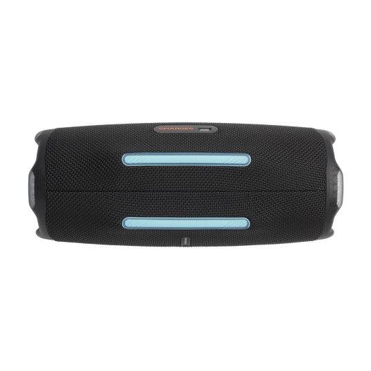 JBL Charge 6 - Black and Orange - Portable waterproof and drop-proof Bluetooth speaker - Bottom