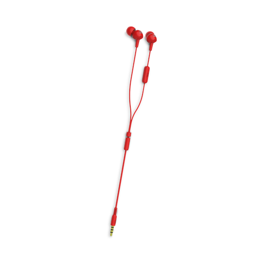 C150SI - Red - JBL C150SI In Ear Headphones - Detailshot 4