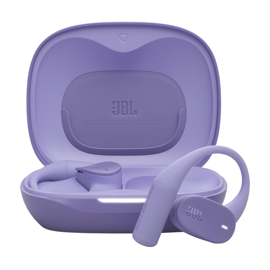 JBL Sense Lite - Purple - True Wireless Open-ear Headphones - Hero