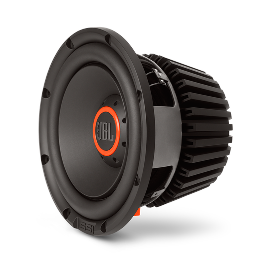 S3-1024 - Black - 10" (250mm) high-performance car audio subwoofer - Hero