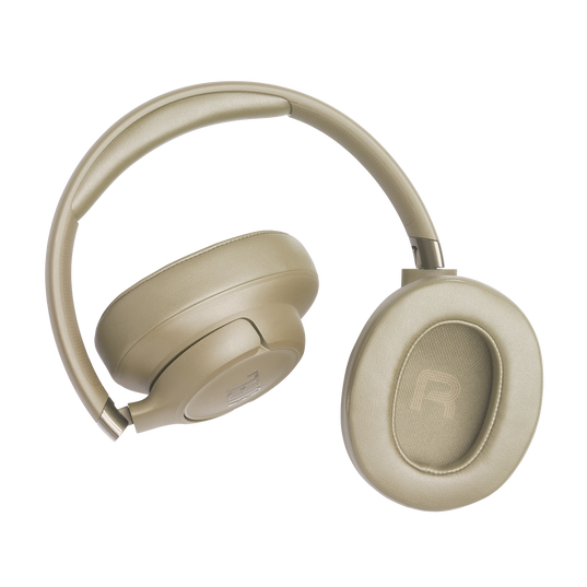JBL Tune 780NC - Beige - Wireless over-ear Noise Cancelling headphones - Detailshot 2