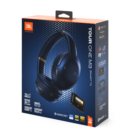 JBL Tour One M3 Smart Tx | 耳罩式降噪藍牙耳機搭配JBL Smart Tx 音訊
