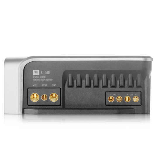 MS A5001 - Silver - 1-channel subwoofer amplifier (500 watts x 1) - Detailshot 2
